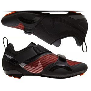 $120 NWB  Sz 6 Women's Nike Superrep Cycle Cycling Shoes CJ0775 008 Black Orange